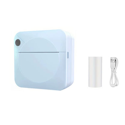 Mini Printer, Portable Thermal Printer Efficiently and Quickly, Inkless Pocket Photo Printer for Study Notes, Pictures, DIY