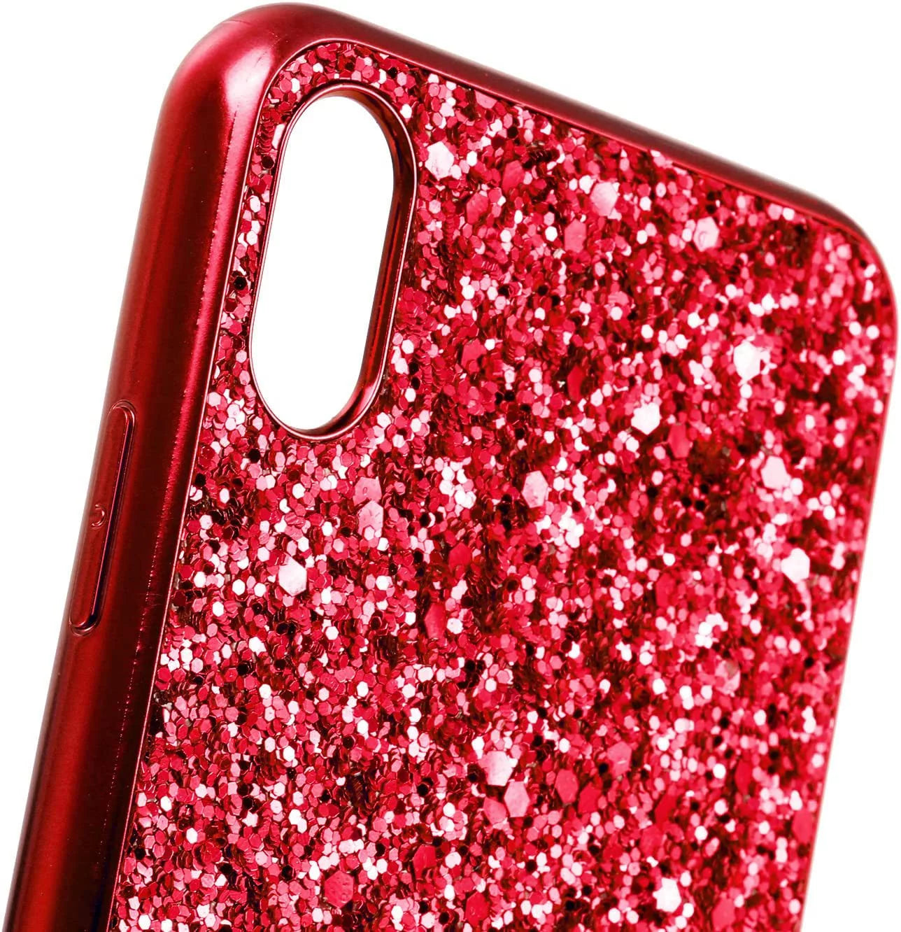 Compatible with Iphone Case,Crystal Diamond Glitter Bling Sparkly Soft Shockproof Cover for Women Girls Phone Case (Black,Iphone X/Xs)