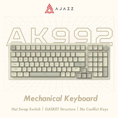 AK992 Wired Keyboard Backlight Keyboard Mechanical Gaming Keyboard for Computer Office Gaming